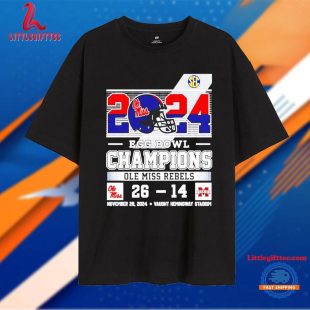 Ole Miss Rebels 2024 Egg Bowls Champions Celebrating Champs Unisex T Shirt