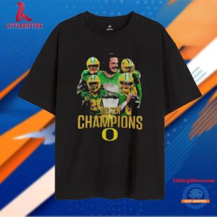 Oregon Ducks 2024 Big Ten Football Conference Champions Fighting Ducks Unisex T Shirt