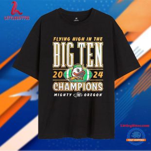 Oregon Ducks Flying High in the 2024 Big Ten Champions Unisex T Shirt