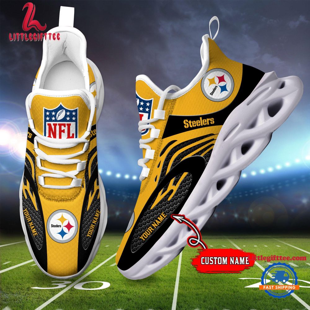 Pittsburgh Steelers NFL Limited New Design Max Soul Shoes