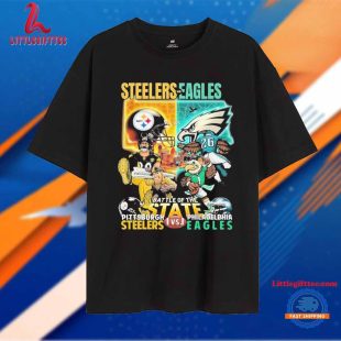 Pittsburgh Steelers Vs Philadelphia Eagles Battle Of The State Mascot Unisex T Shirt