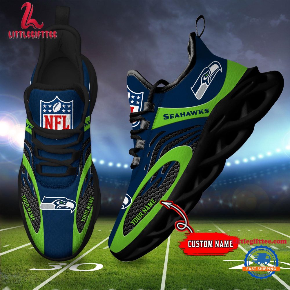 Seattle Seahawks NFL Limited New Design Max Soul Shoes