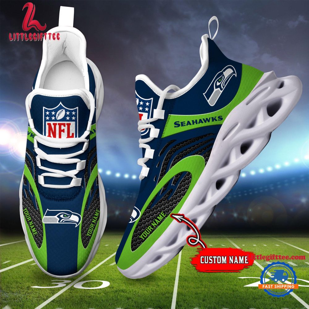 Seattle Seahawks NFL Limited New Design Max Soul Shoes