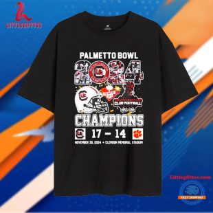 South Carolina Gamecocks Palmetto Bowl 2024 Champions Beat Clemson Unisex T Shirt