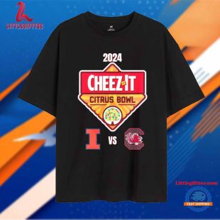 South Carolina vs Illinois 2024 Cheez-It Citrus Bowl Unisex T Shirt