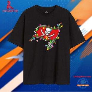 Tampa Bay Buccaneers Christmas Lights Unisex T Shirt