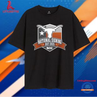 Texas Longhorns National Signing Day 2025 Logo Unisex T Shirt