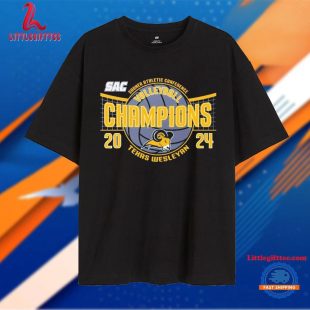 Texas Wesleyan Women’s Volleyball 2024 SAC Champions Unisex T Shirt