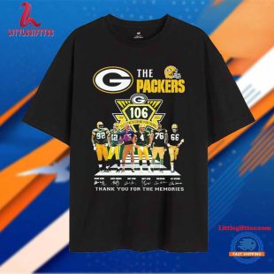 The Packers 1919 2025 Celebrating 106 Seasons of Pro Football Players Unisex T Shirt