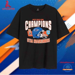 UTSA Roadrunners Champions 2024 Myrtle Beach Bowl Bound Unisex T Shirt