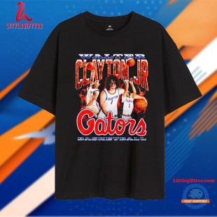 Walter Clayton Jr. 90s Graphic Collage Gators Basketball Unisex T Shirt