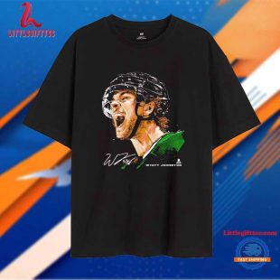 Wyatt Johnston Scream Dallas Hockey Signature Unisex T Shirt