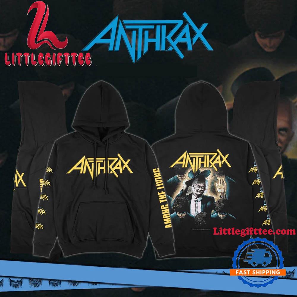 Anthrax Among The Living 3D Hoodie