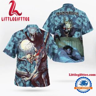 Iron Maiden Fear Of The Dark 1992 Hawaiian Shirt