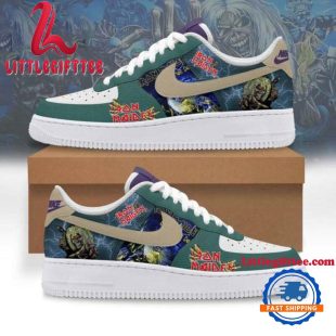 Iron Maiden Music Patch Killers Air Force 1 Shoes Sneaker