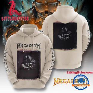 Megadeth Peace Sells Old School Metal Vibe 3D Hoodie