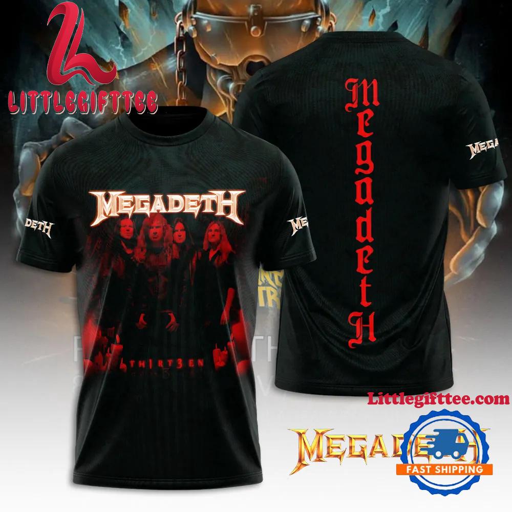 Megadeth Rust In Peace 3D T-Shirt
