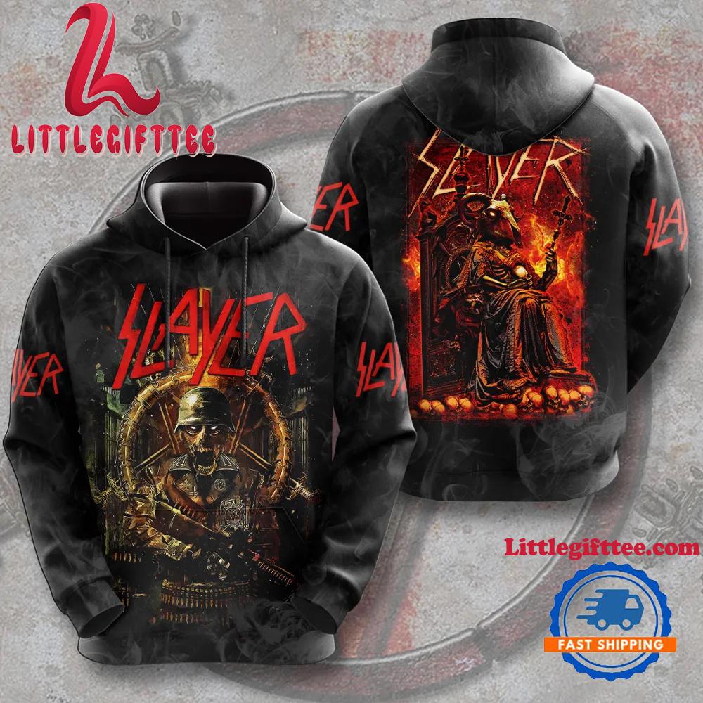 Slayer 2025 Comeback Tour Metal Lives Forever Hoodie