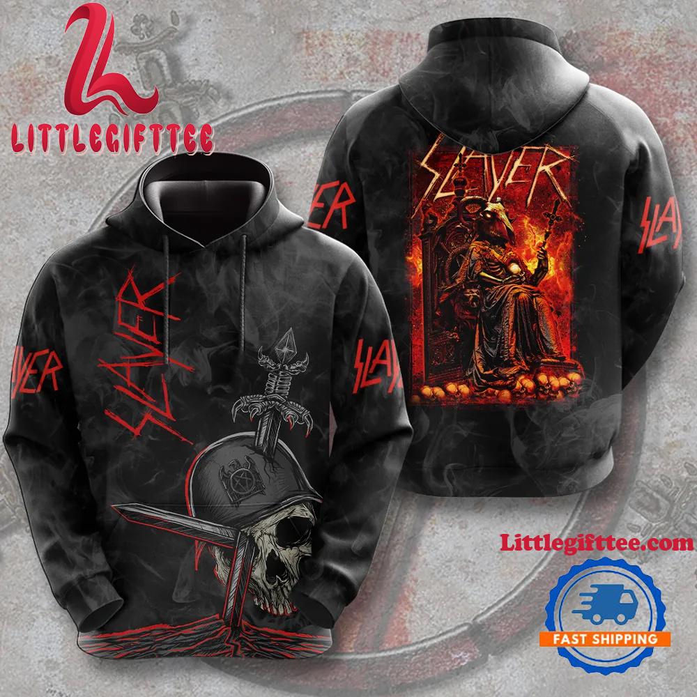 Slayer 2025 Reunion Tour Metal Legends Are Back Hoodie