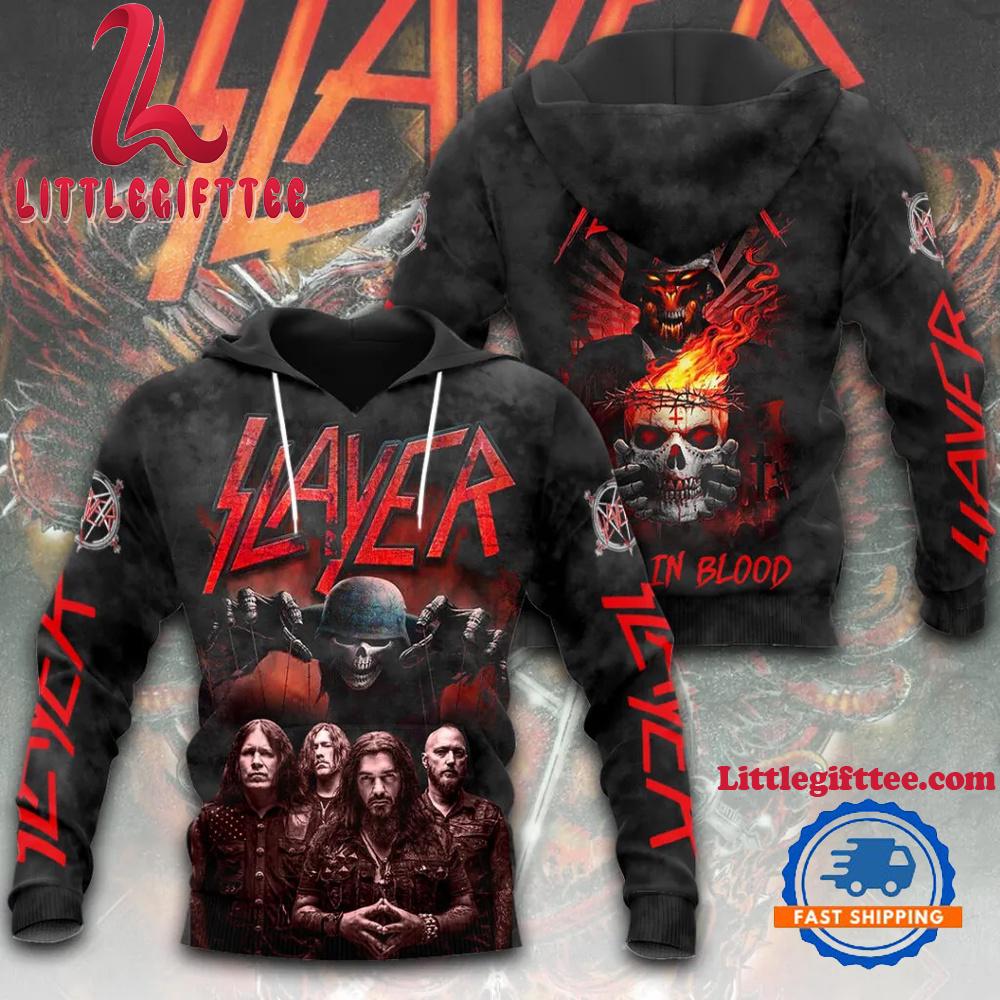 Slayer Back on Stage 2025 3D Hoodie