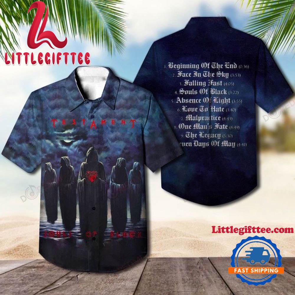 Testament Souls of Black Album Hawaiian Shirt