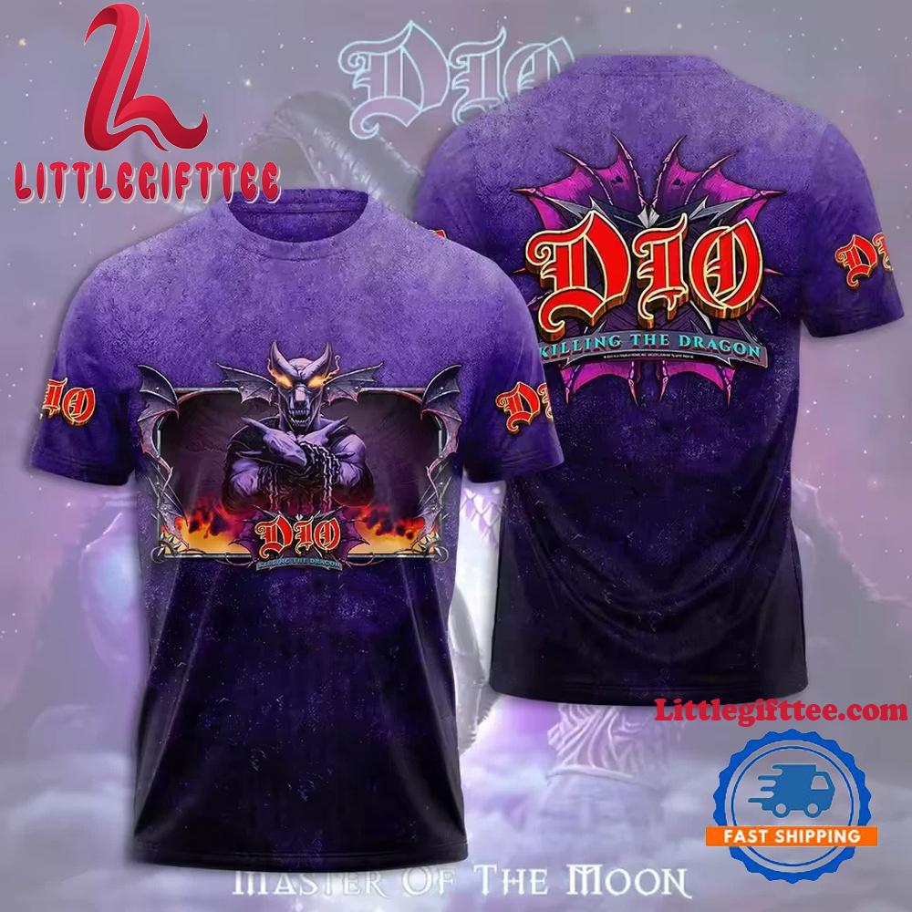 Dio Band Killing The Dragon 3D Print Shirt