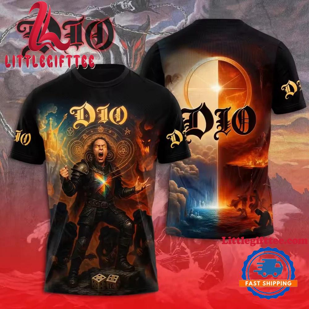 Dio Band Master of the Moon 3D T Shirt
