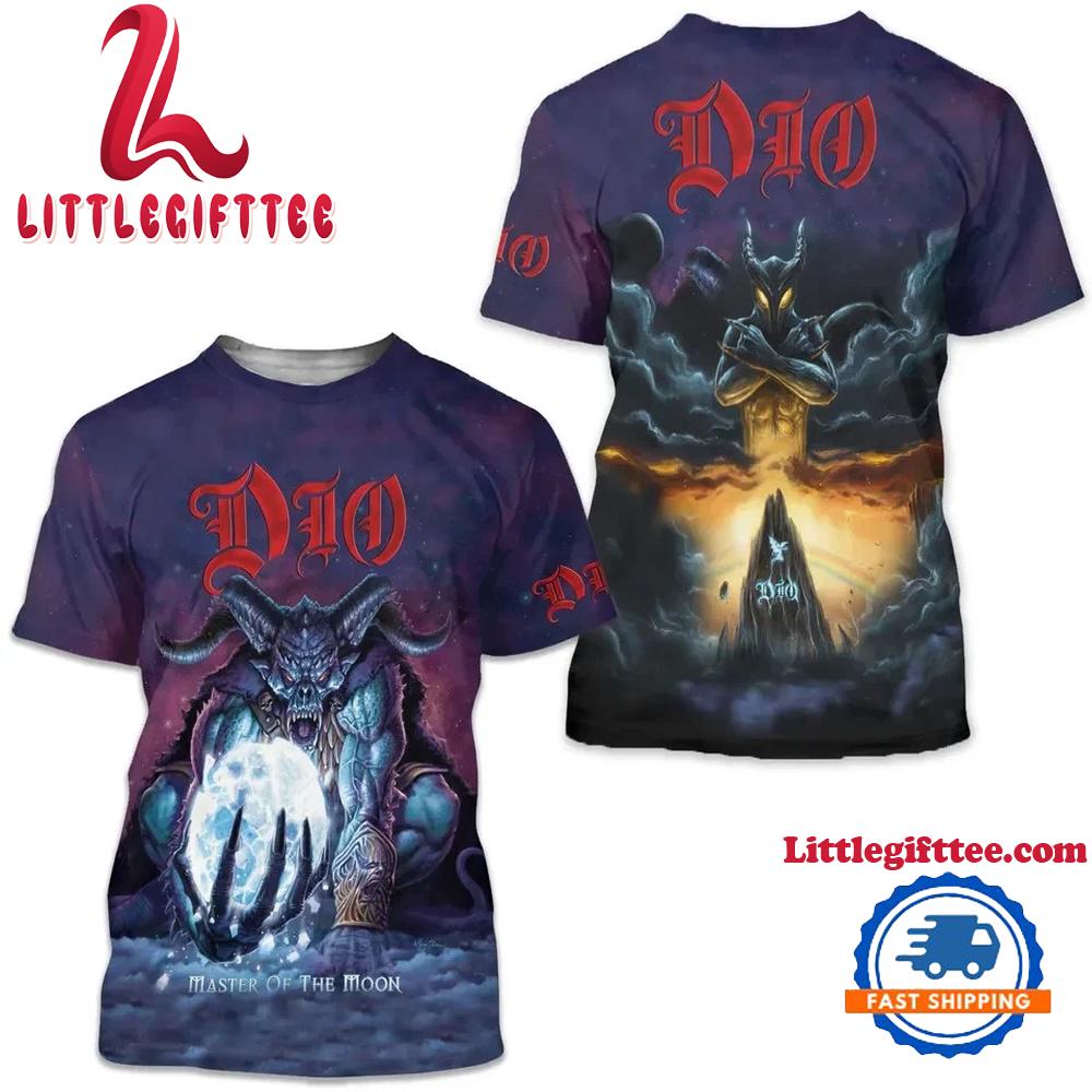 DIO Heavy Metal Rock Band Limited Edition 3D All Over Print T Shirt