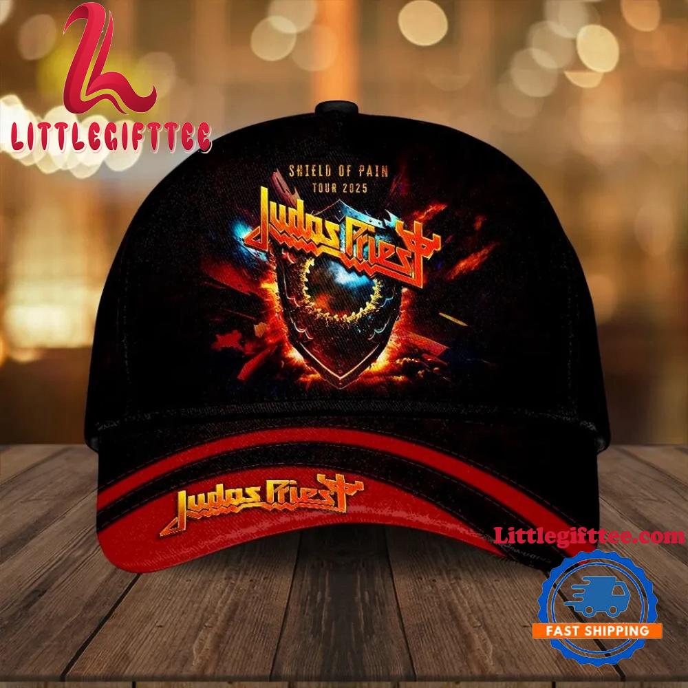 Judas Pri Shield of Pain Tour 2025 Classic Baseball Cap
