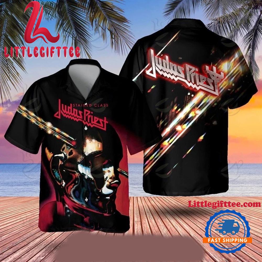 Judas Priest Stained Class Album Cover Hawaiian Shirt