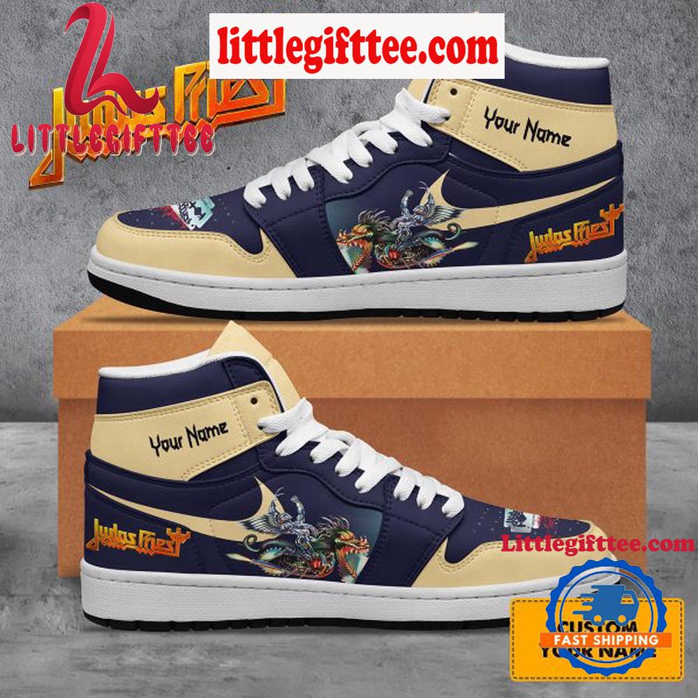Judas Priest The Serpent And The King Personalized Air Jordan 1 Shoes