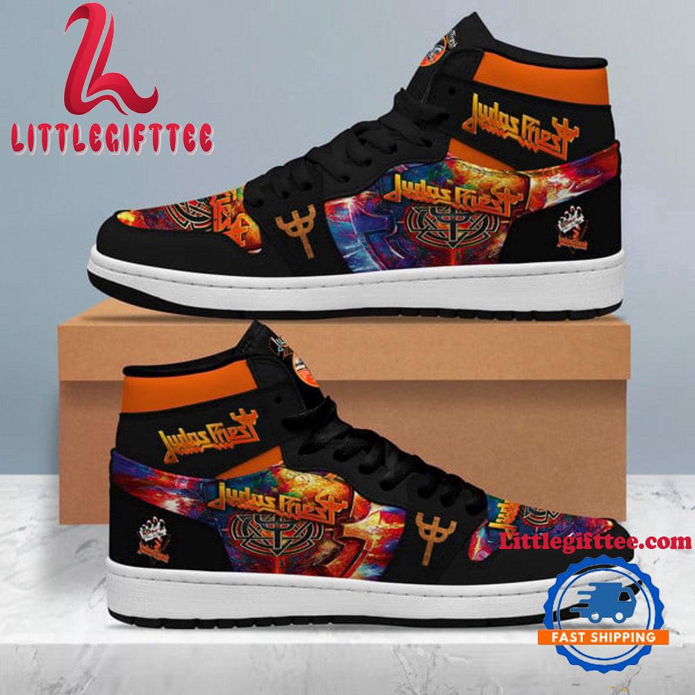 Judas Priest Tour Europe Air Jordan 1 Hightop Shoes